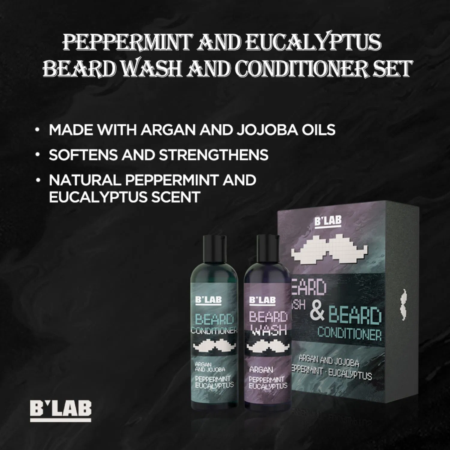 Private Label Beard Kit Men Grooming Care Beard Wash Shampoo Factory Price