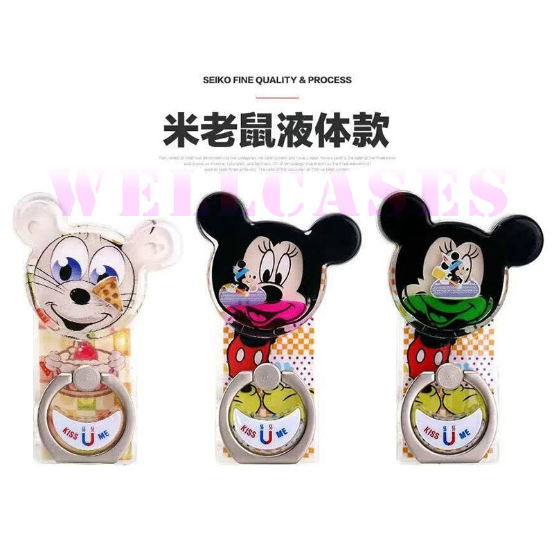 Mobile Phone Accessories Mickey Oil Dripping Ring Holder