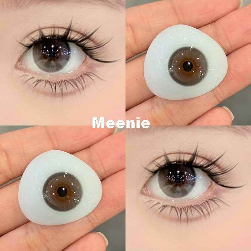 Meenie Super Natural Color Contact Lenses Soft Colored Contact Lens Magic Color Contact Lenses for Cosmetic Makeup