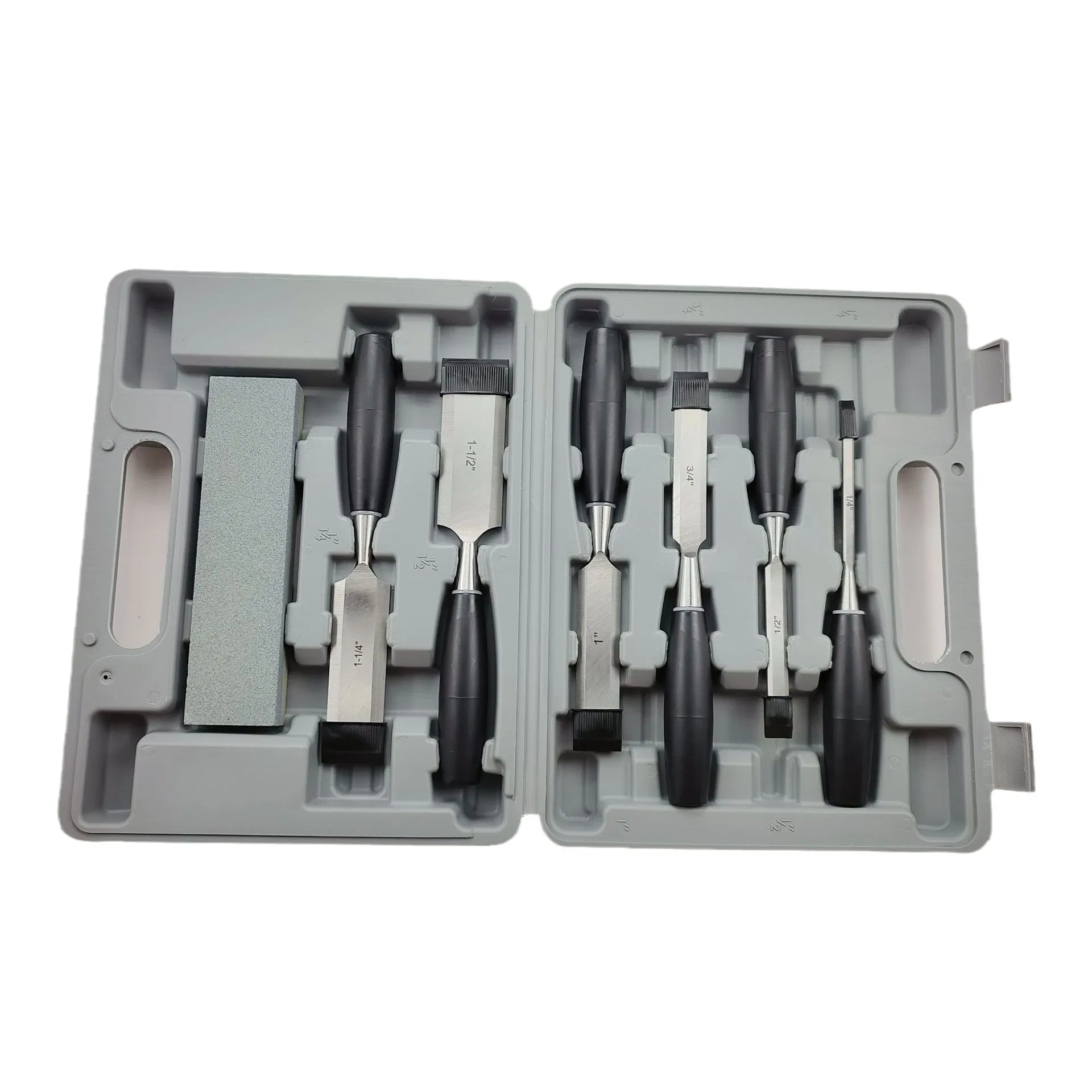 6-Piece Cr-V Steel Wood Chisel Set Wood Carving Chisels