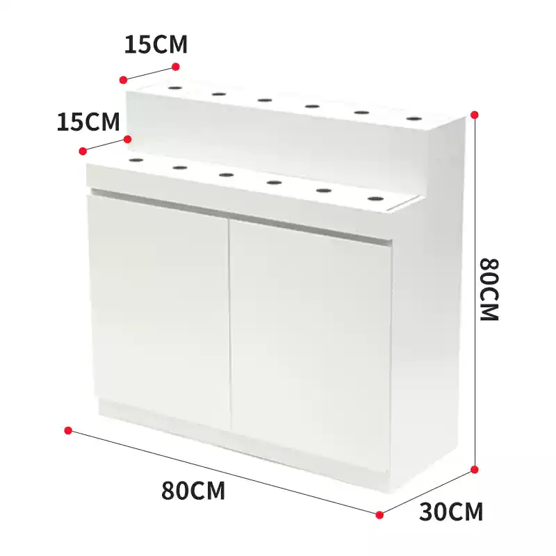 Factory Showroom Wood Slatwall Adjustable Kitchen and Bathroom Basin Tap Shop Rack Faucet Display Stand