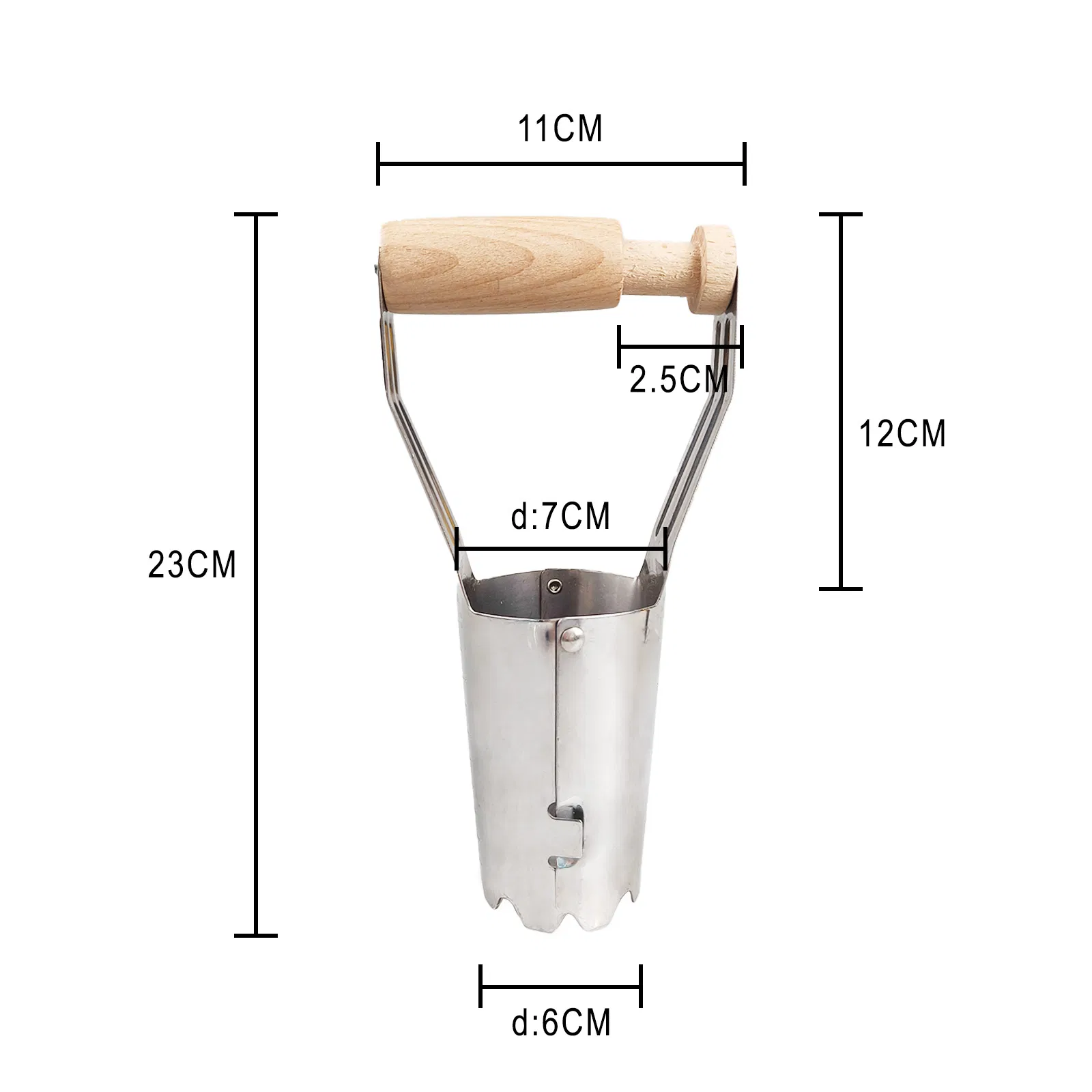 Tools Bulb Planter Garden Steel Bulb Planter Tool for Planting Bulbs