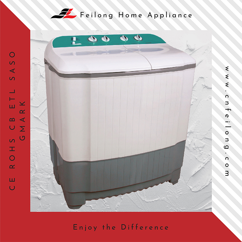 7kg China Best Hot-Selling Xpb70-2208SA Semi-Auto Twin Tub Washing Machine