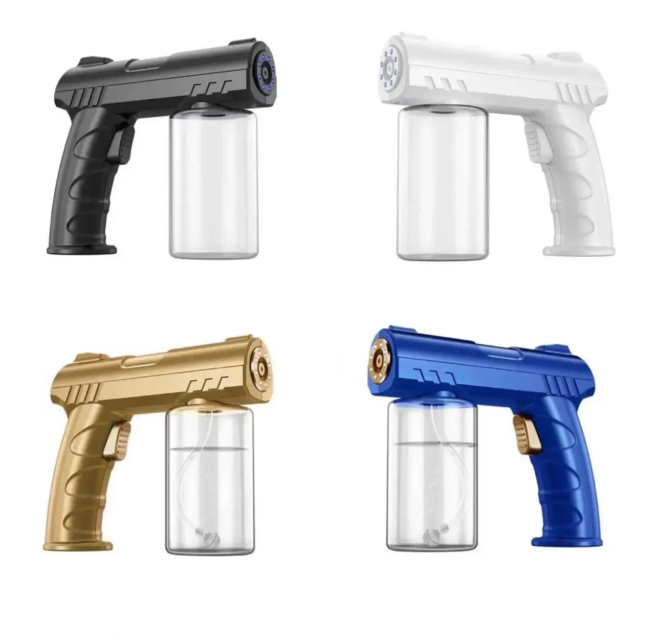 2024 Hight Quality Blue Light Automatic Sprayer Gun Beauty Barber Nano Spray Atomizer Home Cordless Gun