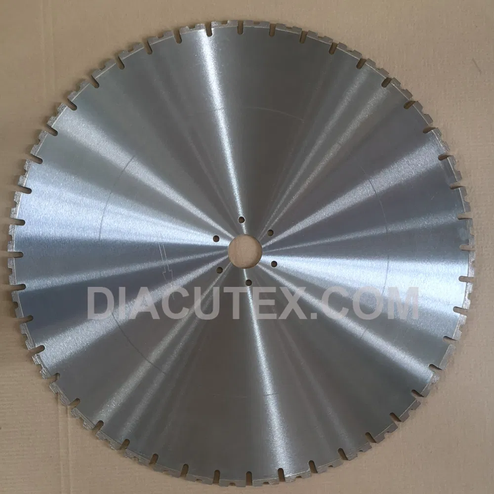 28" Fast Cutting Hard Reinforced Concrete Diamond Wallsaw Cutting Blade