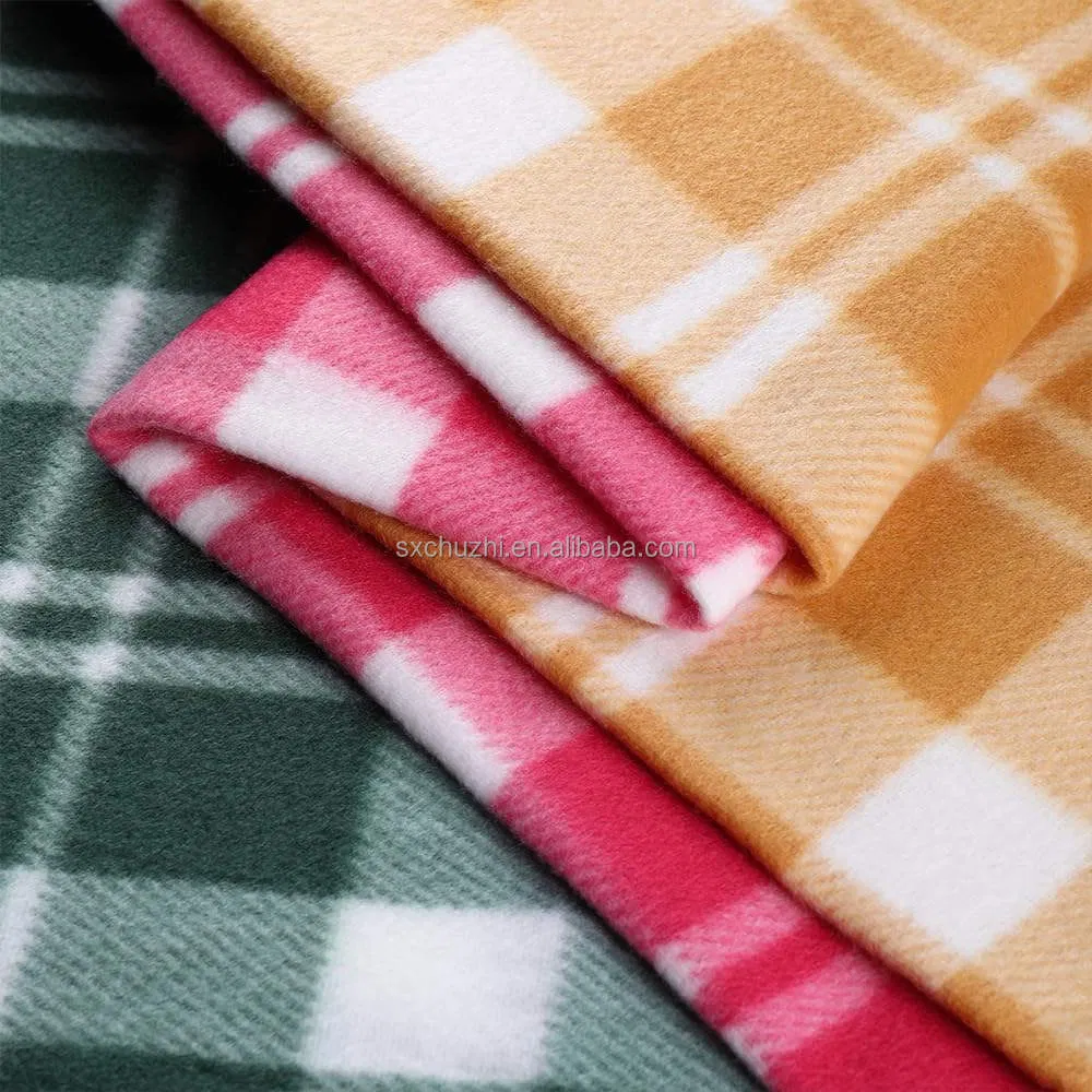 Customized Wholesale Soft Skin-Friendly Polar Fleece Colorful Home Bedding Picnic Travel Flying Promotion Cheap Blanket