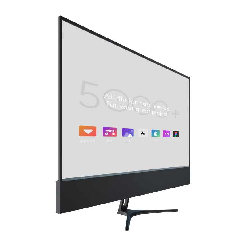 OLED-экран с AI-аватаром для цифрового персонала