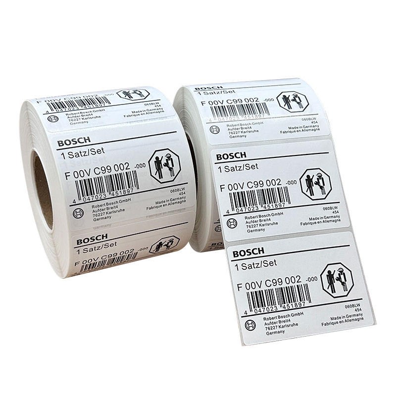 Custom Waterproof Direct Thermal Labels for Barcode Printing