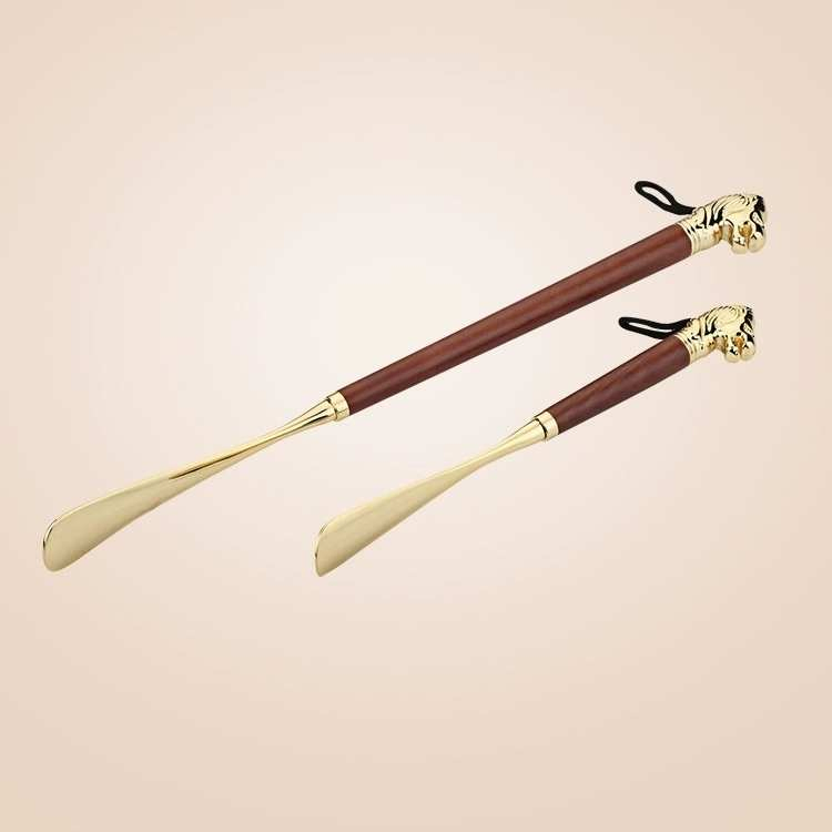 Metal Alloy Twelve Zodiac Solid Wood Super Long Shoe Puller