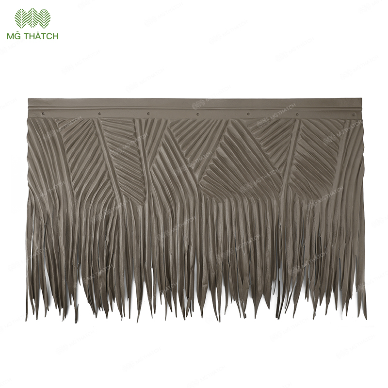 Artificial Thatch Roof Tile for Resort Hotel Paja Sintetica Impermeable Y Ignifuga
