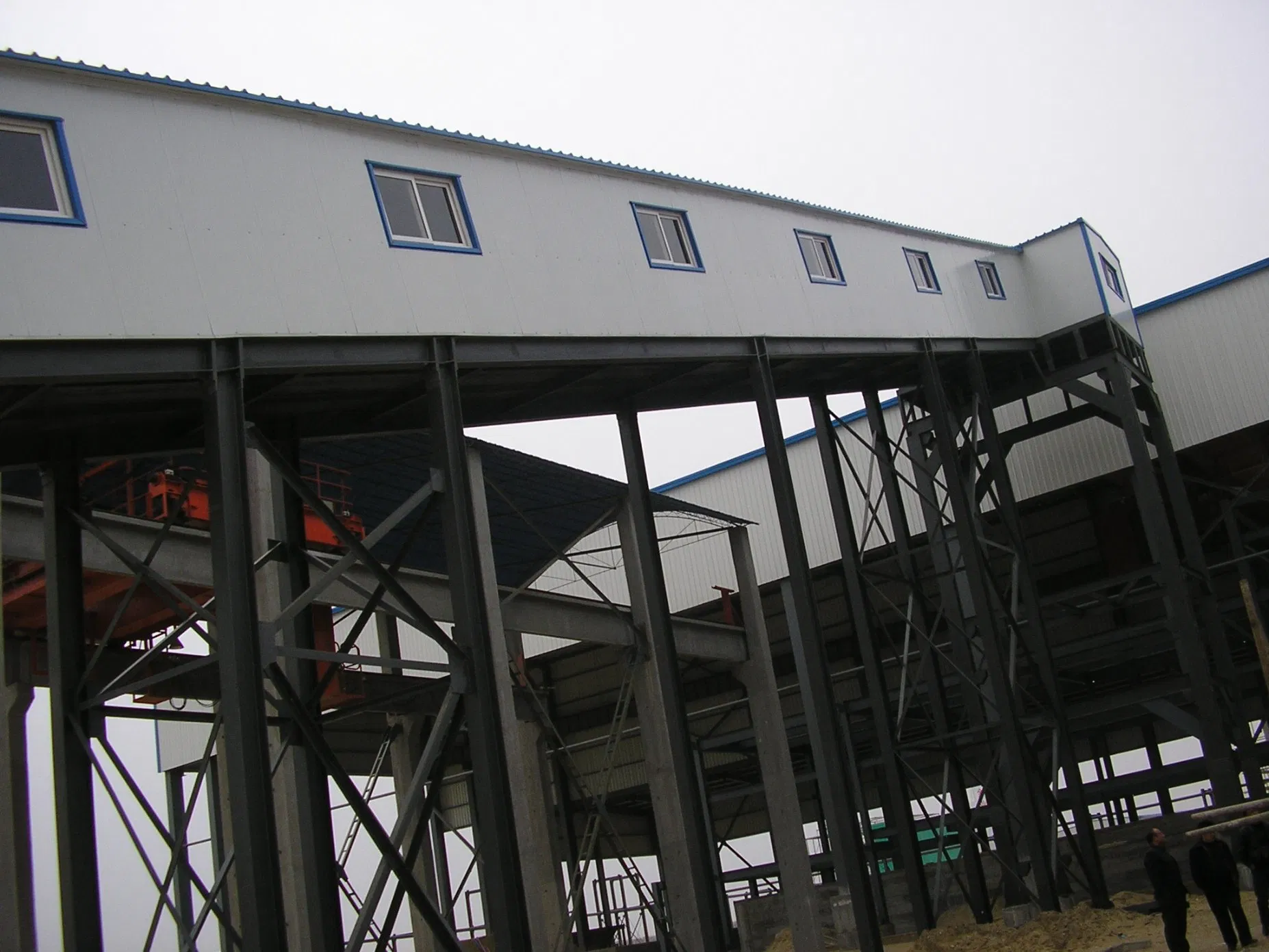 Steel Structure Event Center Pre-Engineering Group Prefab/Prefabricated Office Building for Sale