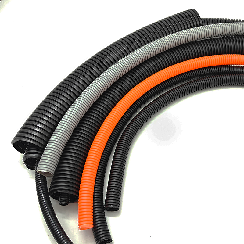 Industrial Wire Loom Tubing Electrical Cable Corrosion Preventive Wall Flexible Pipe