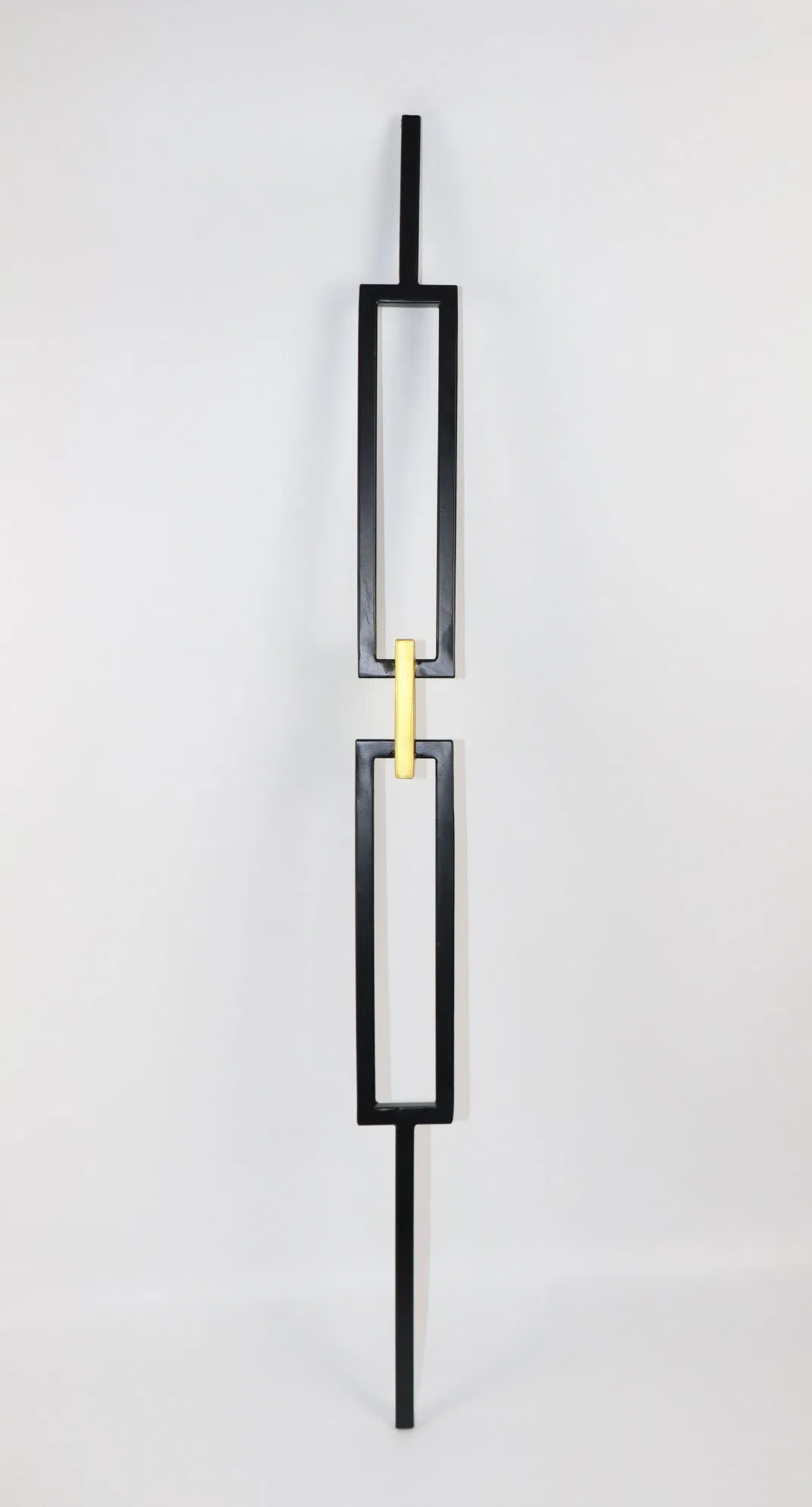 Customized Iron Stair Handrail Staircase Railings Indoor Column for Villa Balcony