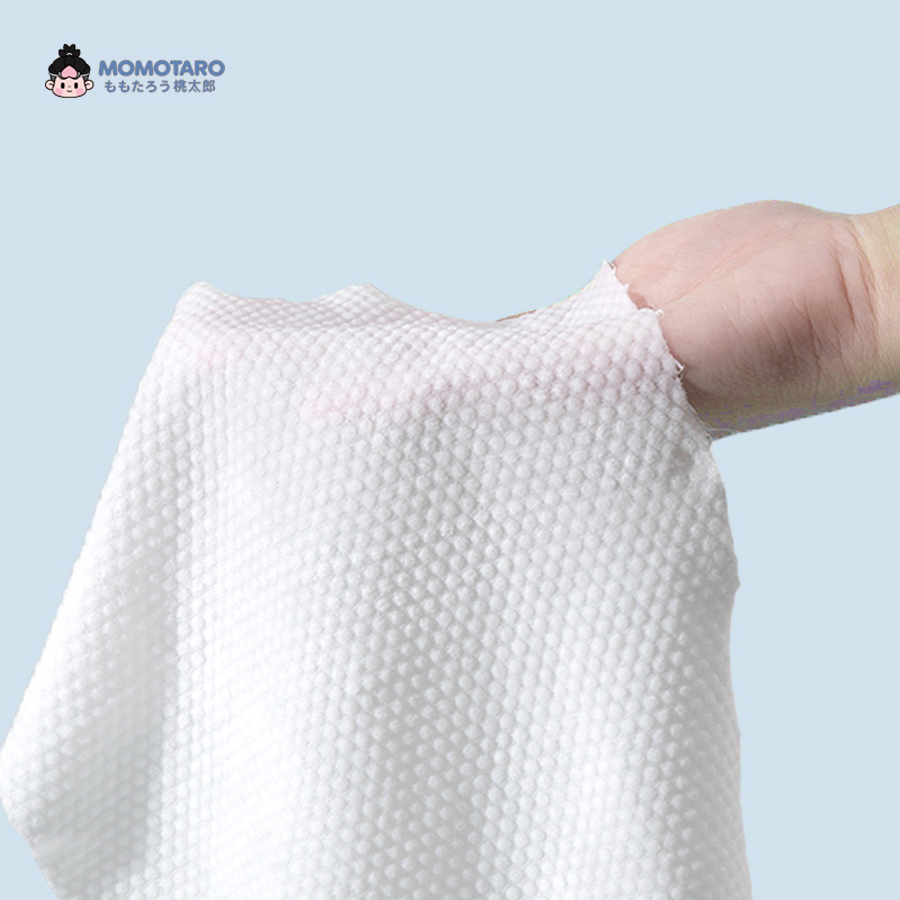 Nonwoven Facecloth Facial Face Towel Cotton Baby Square Plain Texture Disposable Facial Towel