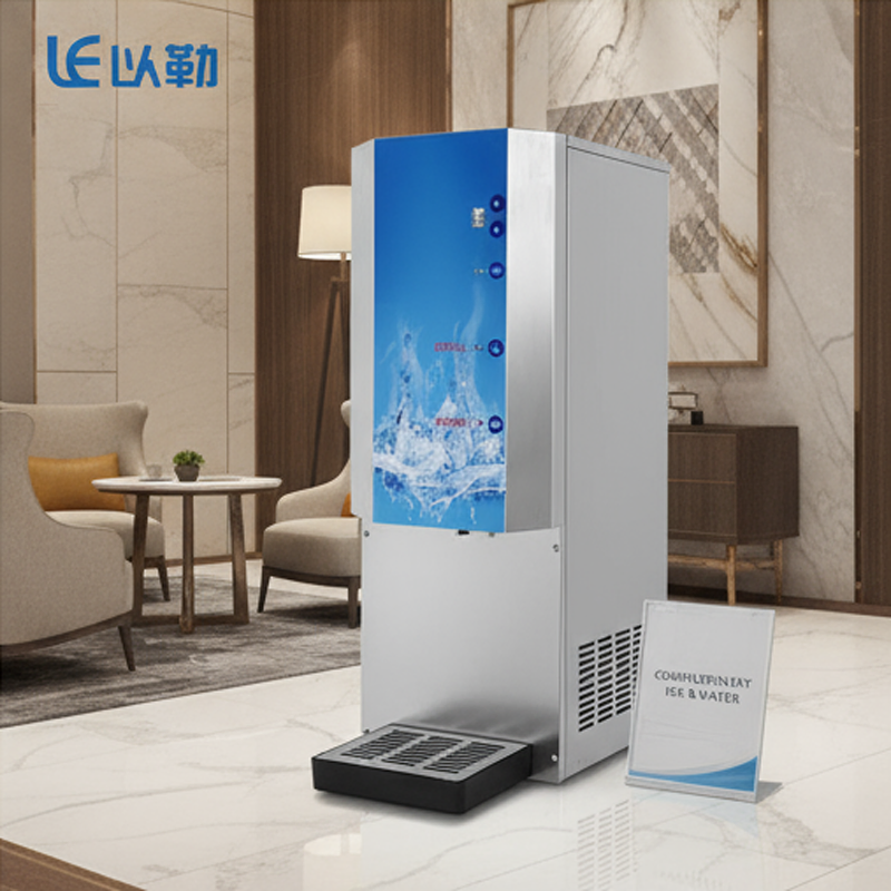 Small White Automatic Ice Maker