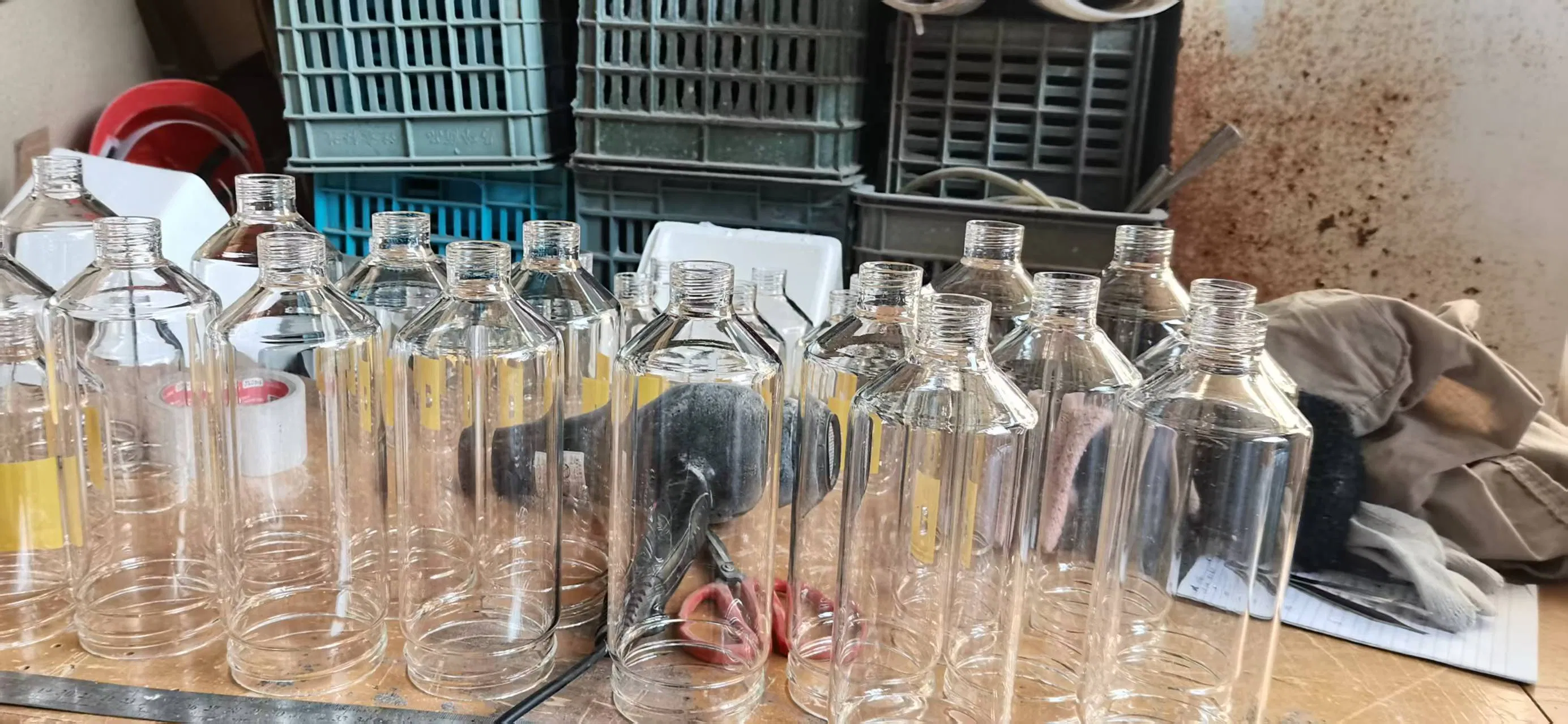 Mini Glass Flask Liquor Bottles