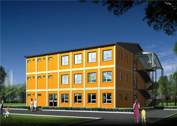 Galvanized Light Steel Keel Structure and Hotel Use Prefabricated House