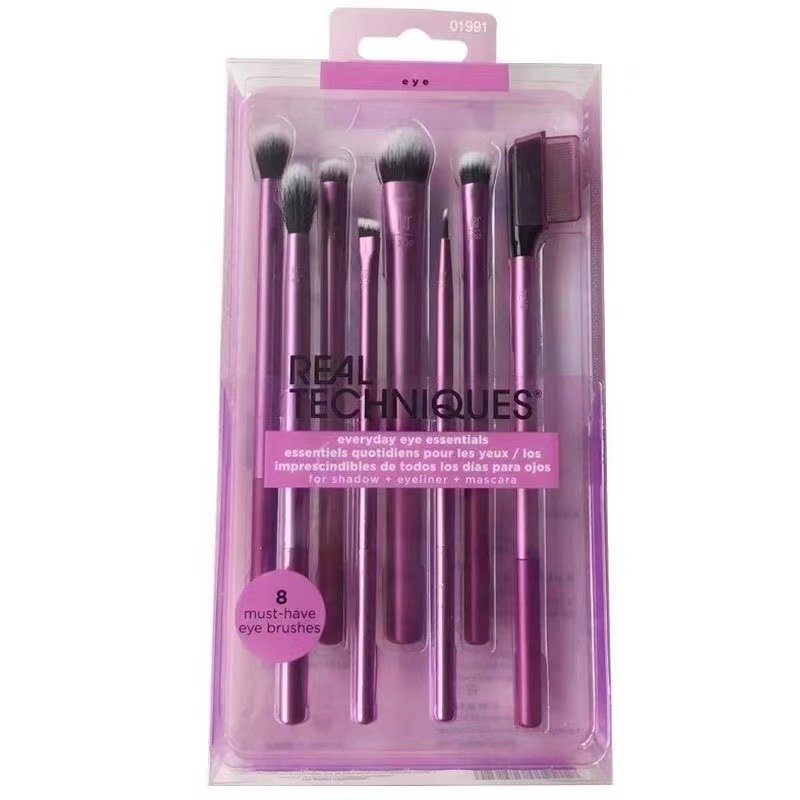 Portable 4-Piece Makeup Brush & Egg Set
