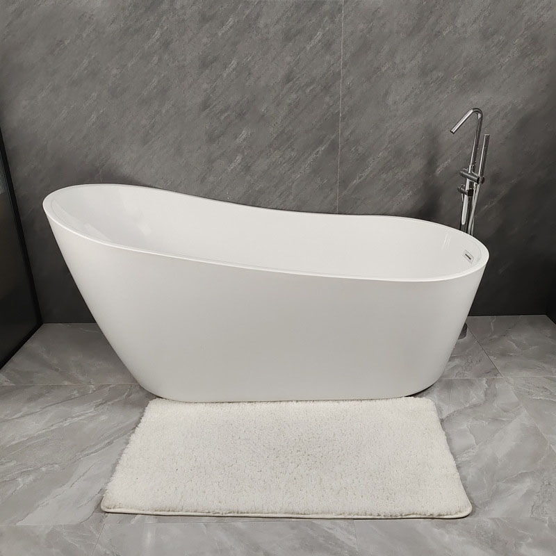 Bathroom Sanitary Ware for Adults Acrylic Bathtub Free Standing Style New Design Bathroom Acrylic Large Bathtub