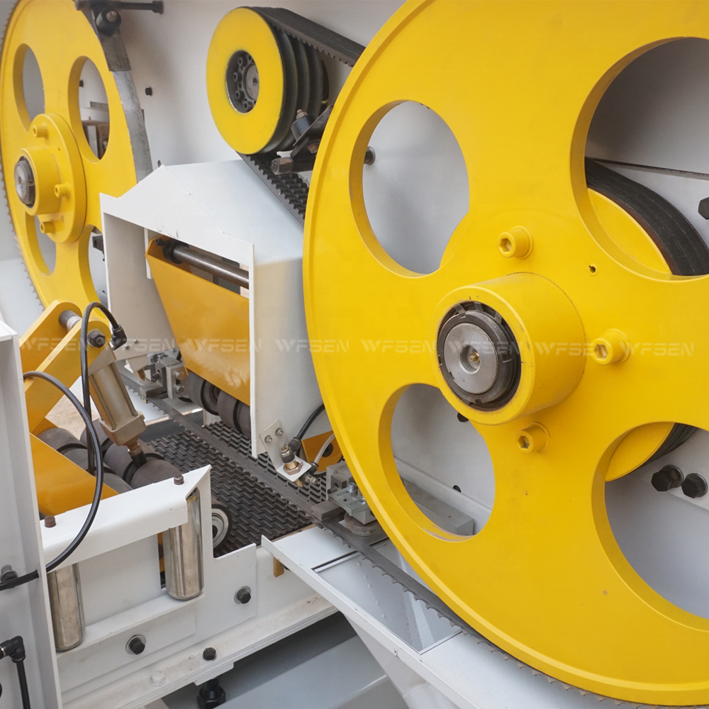 Ленточная пила по дереву горизонтальная