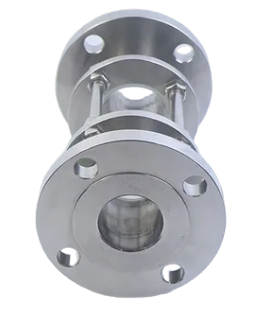 Stainless Steel Bellows-Type High Pressure Double-Window Sight Glass