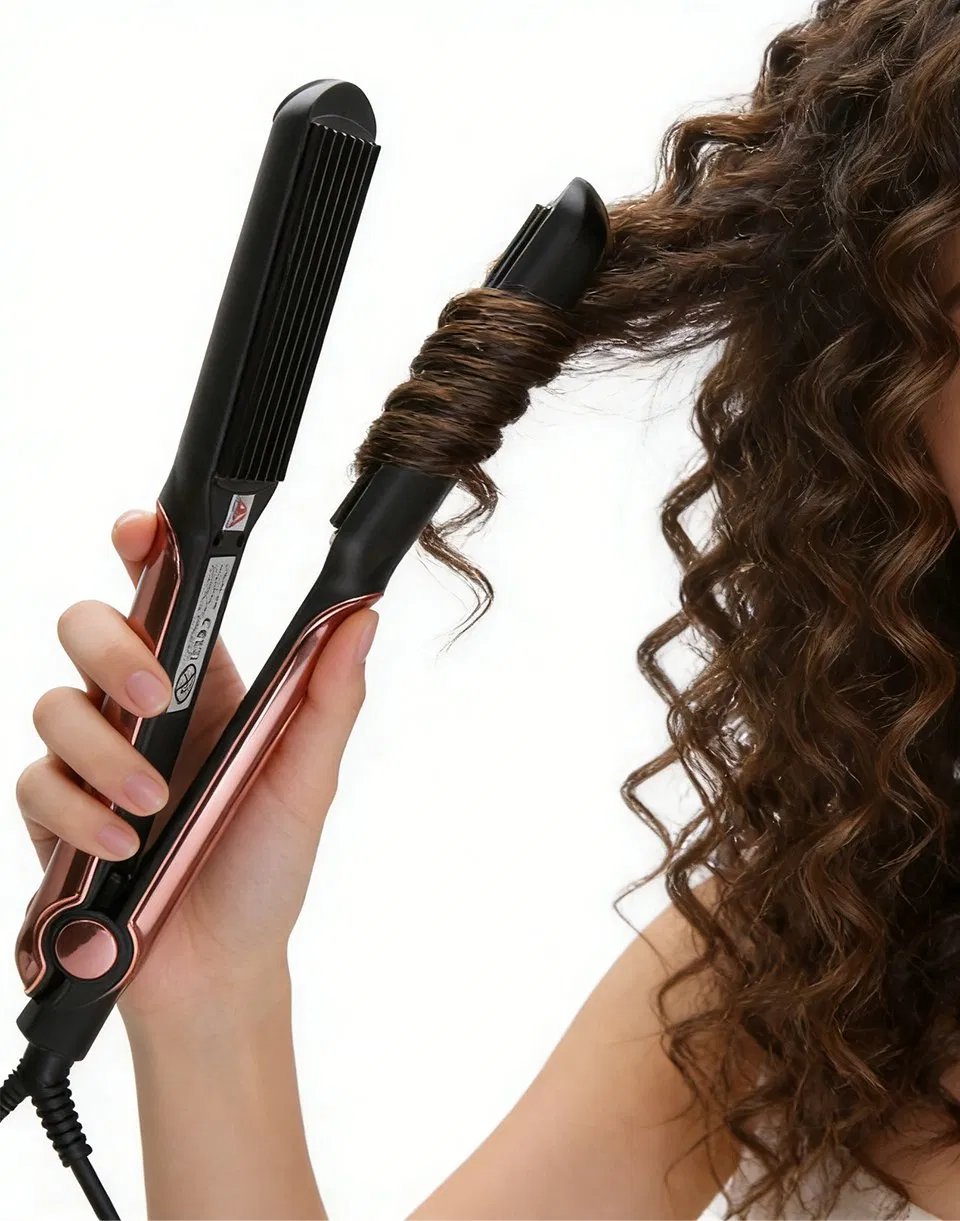 Hot Sale Hair Straightener Straight Hair and Curly Hair in One Travel Use