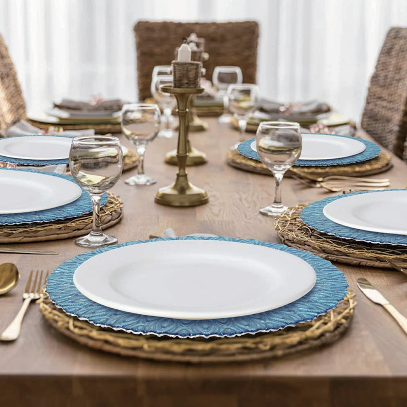 Chic Ceramic Plates for Stylish Restaurants and Elegant Table Settings