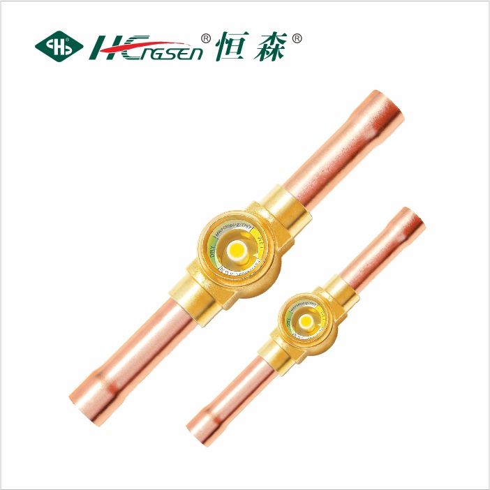 Air Conditioning Copper and Brass Welded Sight Glass