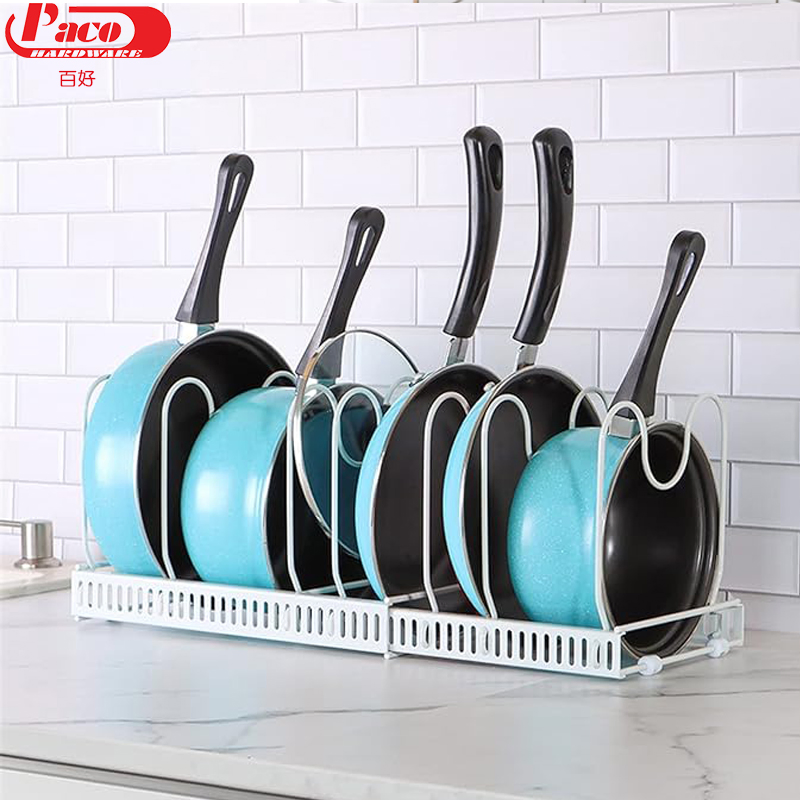 Adjustable Dividers Kitchen Wire Storage Shelf