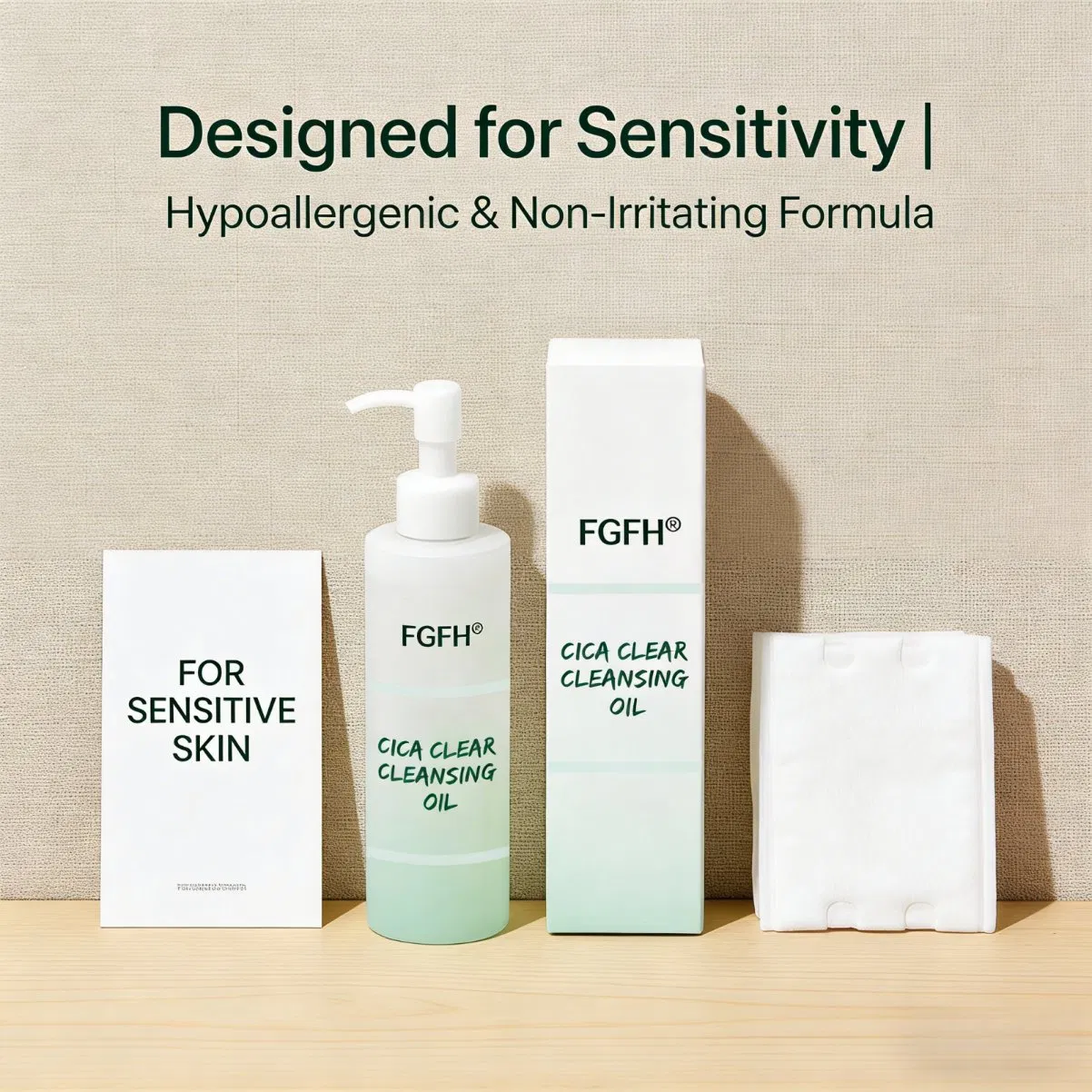 Centella Asiatica Cleansing Oil Relief Facial for Soothing Makeup Remover Oil