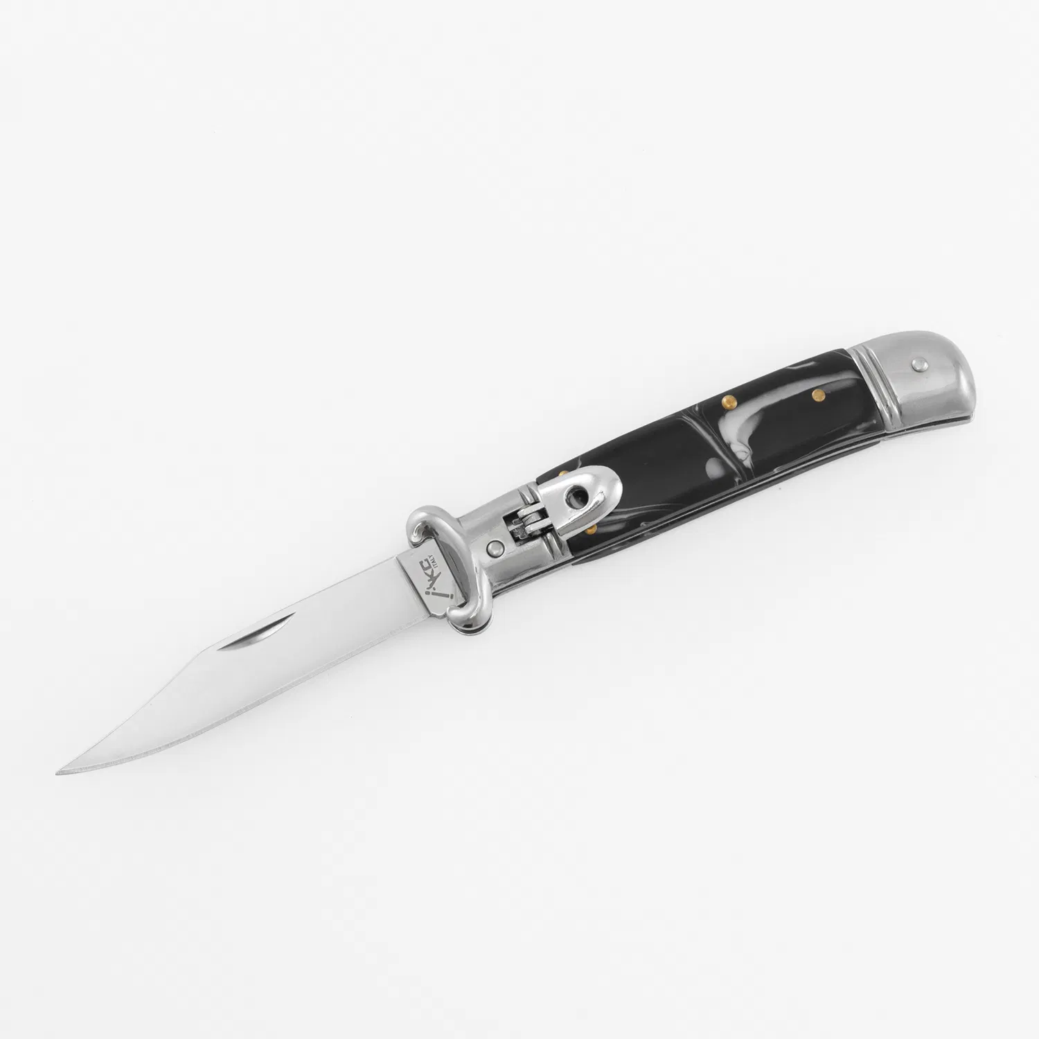Akc-001blk High Quality Akc Italy Switchblade Pocket Folding Knife