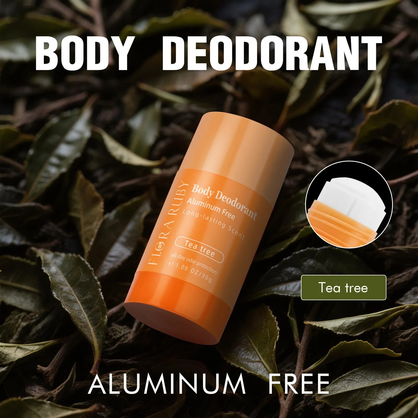 Natural Portable Deodorant Cream for All-Day Odor Control