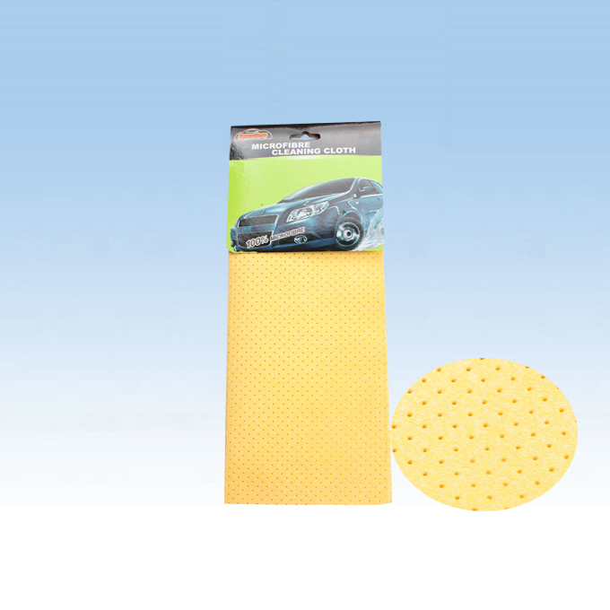 Economic and Cheap Nonwoven Cleaning Cloth Microfiber Chamois (CN3208)
