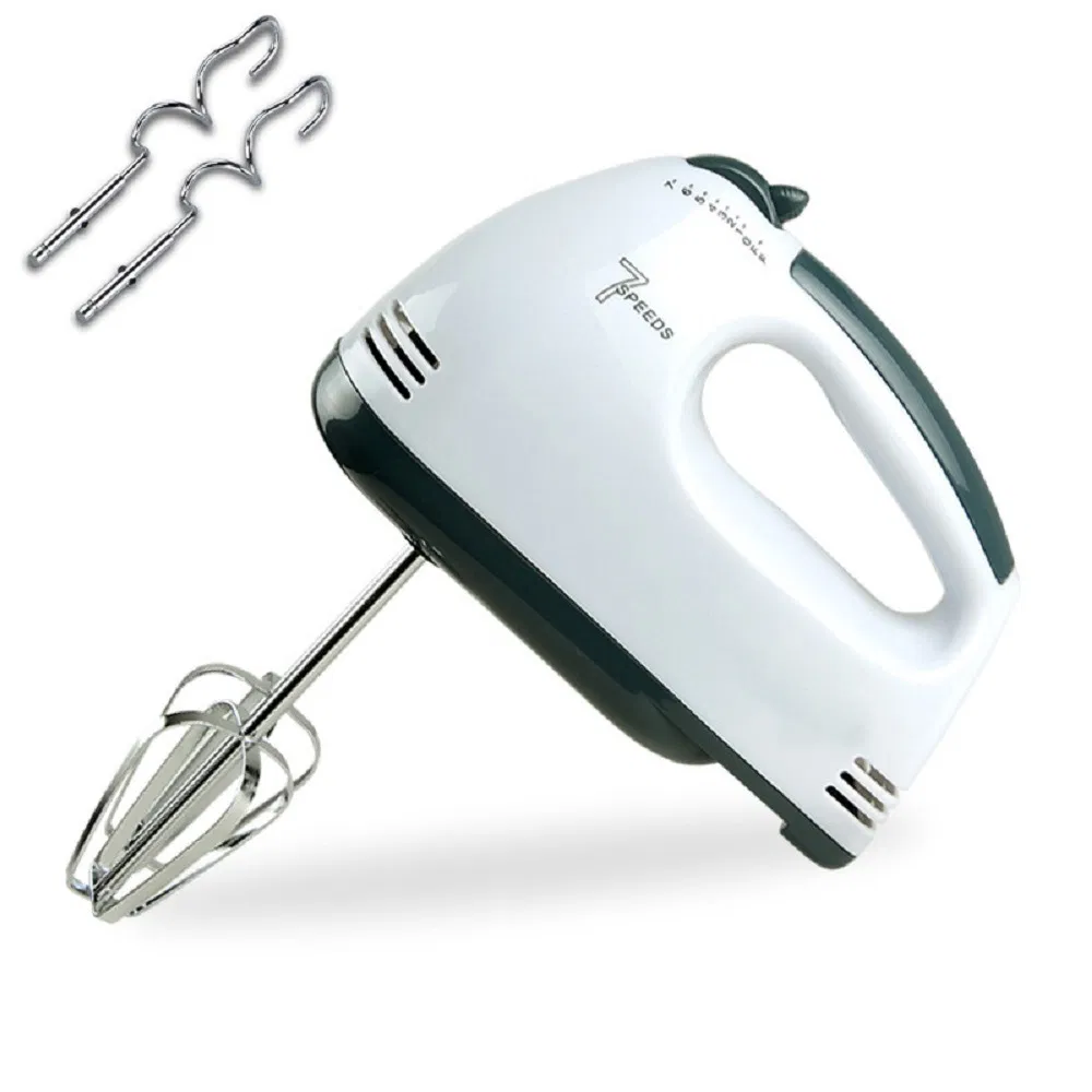 Handheld Baking Mixer 2 Beaters and 2 Dough Hooks Electric Hand Mixer 7 Speed Bl17327