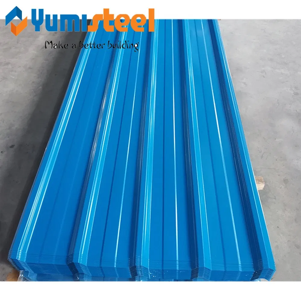 Prefabricated Galvanized Corrugated Metal Sheet for Building