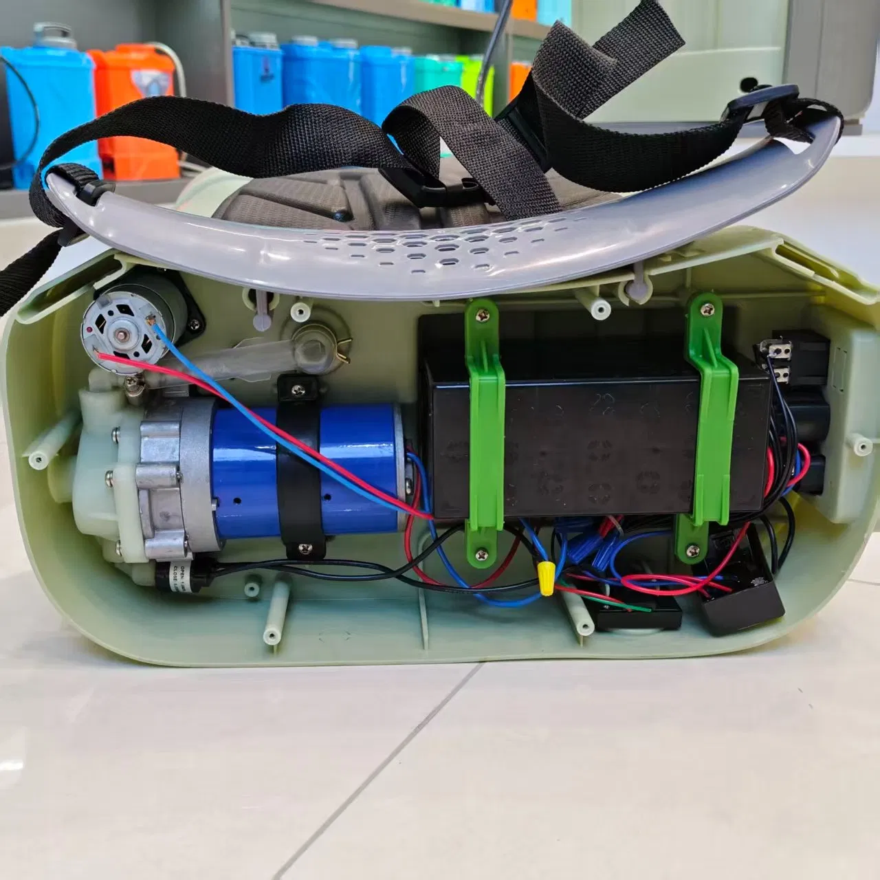 Agricultural Electric Sprayer Adjustable Speed Knapsack Type