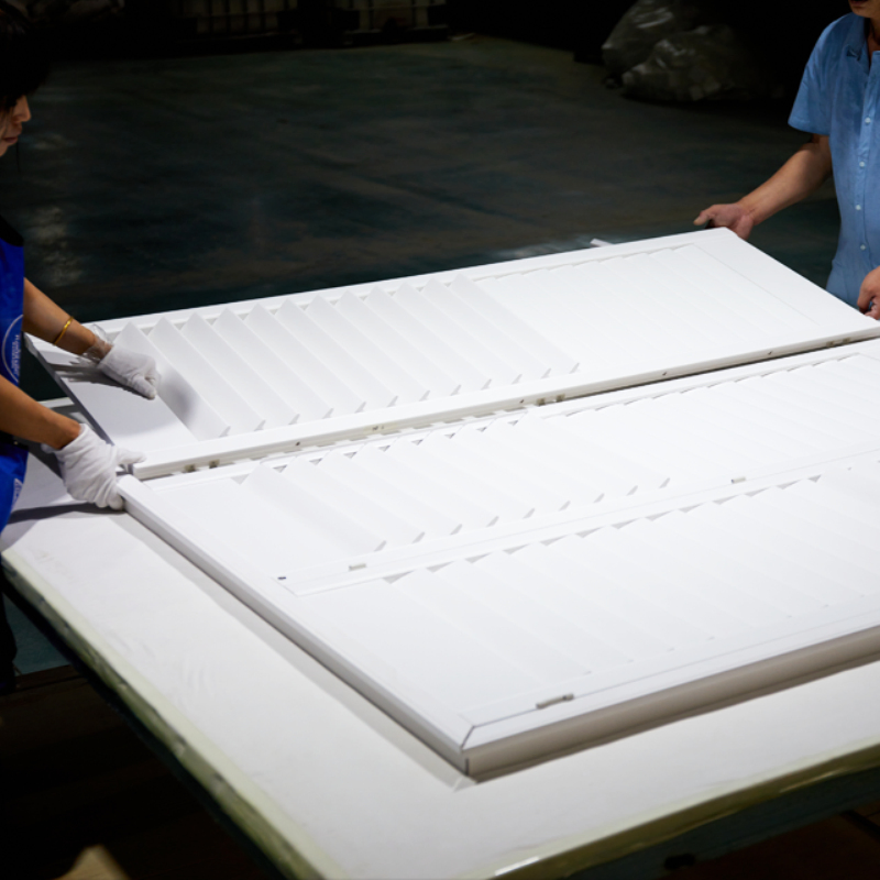 Premium PVC Interior Window Covering Shutters Full Height with or Without Midrail