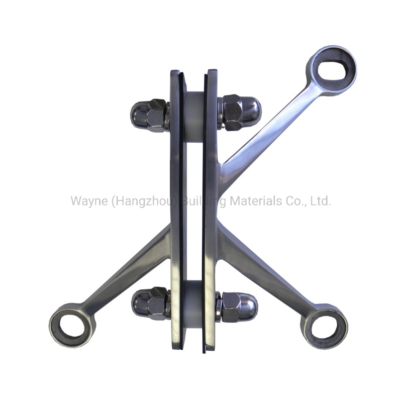 Glass Curtain Wall Hardware with High Quality and Best Price Stainless Steel Spider with Light/Right Three Arms K-Type Spider for 200mm/210mm/220mm/250mm