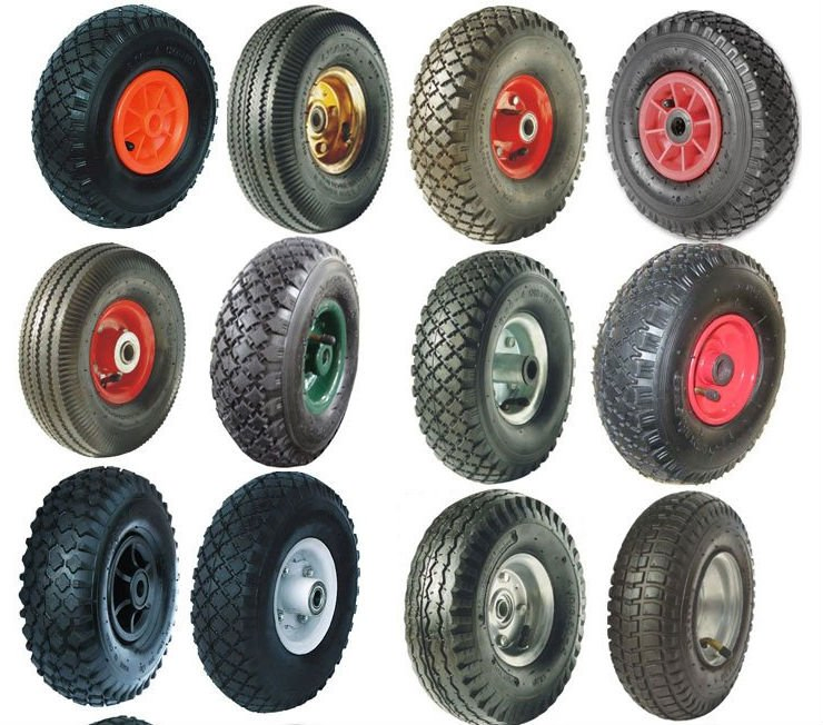 Flat Free PU Foam Wheel (3.50-4)