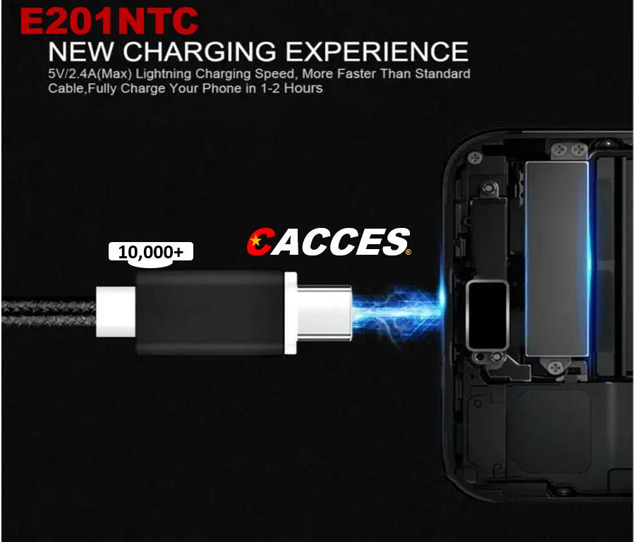 1.2m Nylon Braided 2.4A/3A/2A Fast Charging Data Cord Lead,USB C Type C Phone Cable,Type C Data Wire,Typec Data Lead,USB C Cable Fast Charger Cable Wire Factory