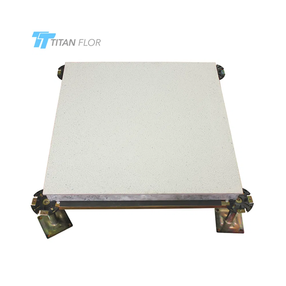 Solid Aluminum Raised Floor Panel with Anti Corrosion Coating for Clean Rooms and Data Centers