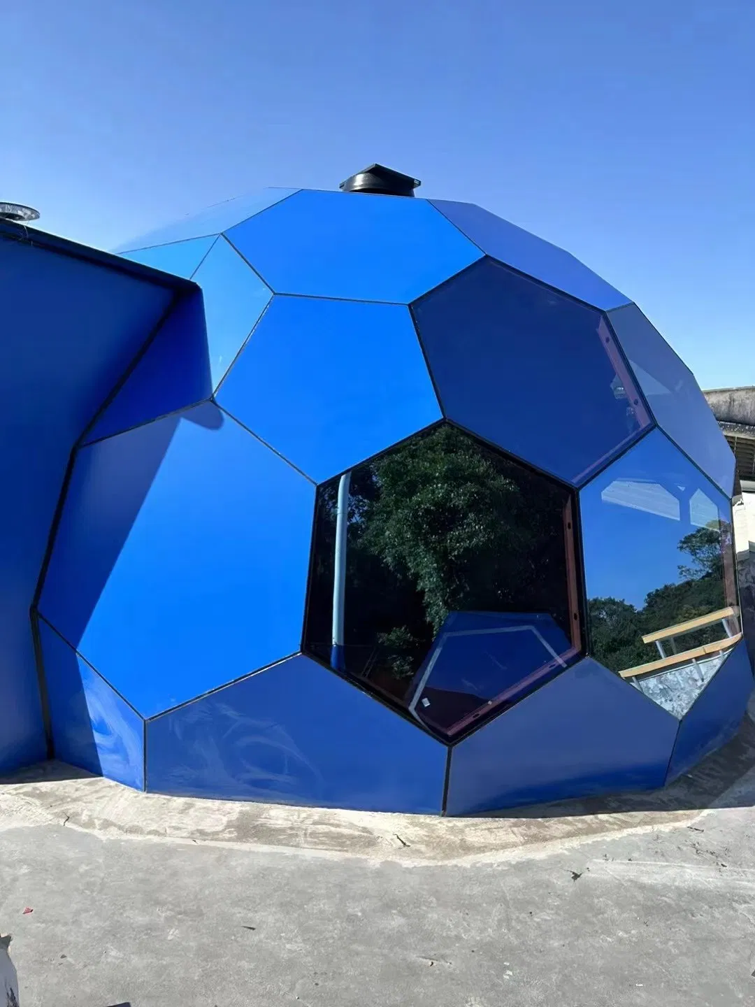 Transparent Bubble House Outdoor Patio Bubble House Spherical Polycarbonate Starry Sky Room