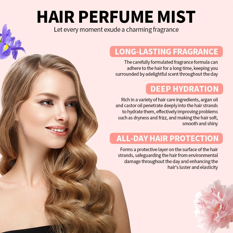 Sevich Custom Logo Multi Fragrance Long Lasting Hair Mist Perfume for Lady