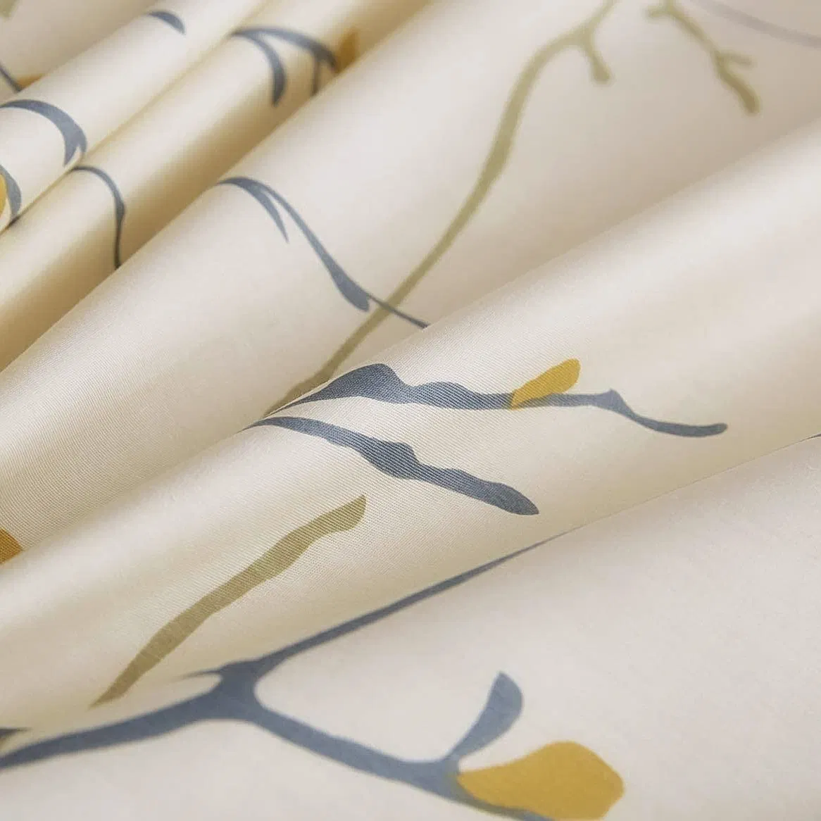 3 Pieces Duvet Cover Set Cotton Cover Floral Pattern Duvet Cover Soft Bedding