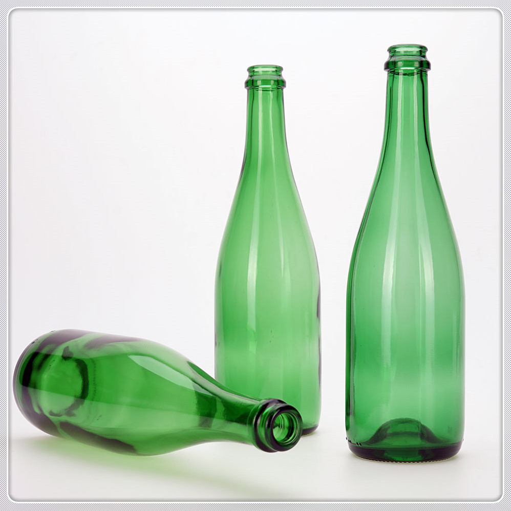 Bulk 500ml Amber Glass Olive Oil Bottle with Classic Mediterranean Style Design Elements