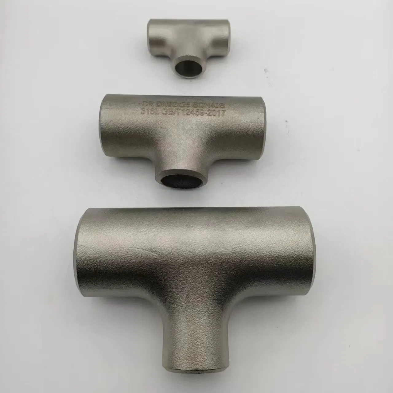 Seamless Steel Tee Equal Tee Reducing Tee Pipe Fittings Butt-Welded Steel Tee