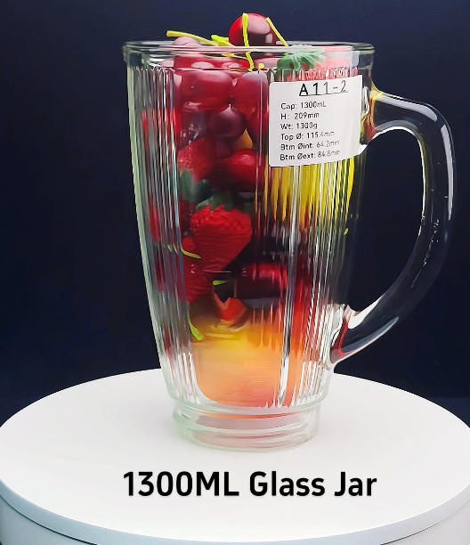 Safe Non-Toxic Glass Blender Jar for Healthy Food Preparation & Blending