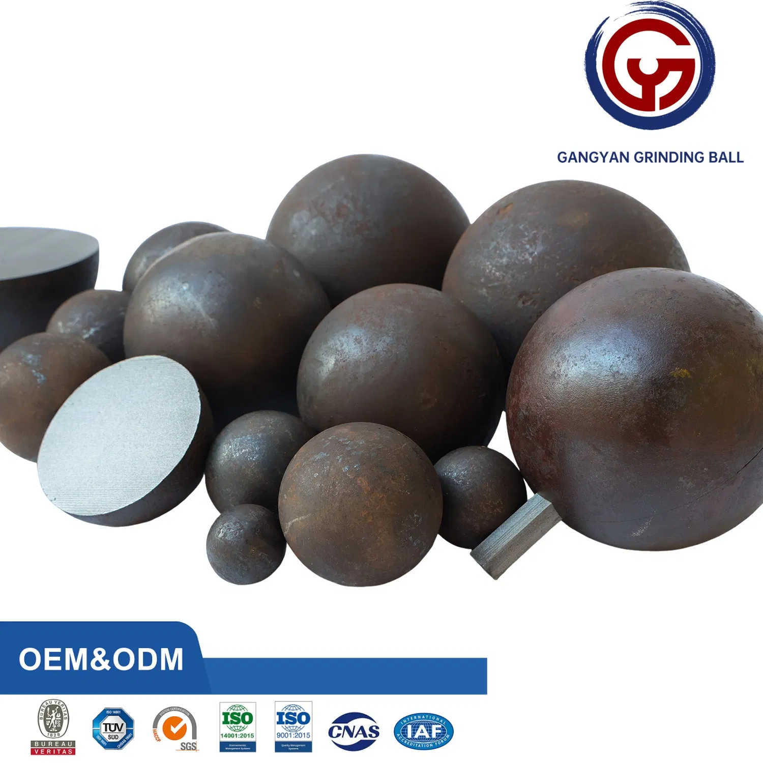 Стальные мелющие шары для мельниц 20-150 мм