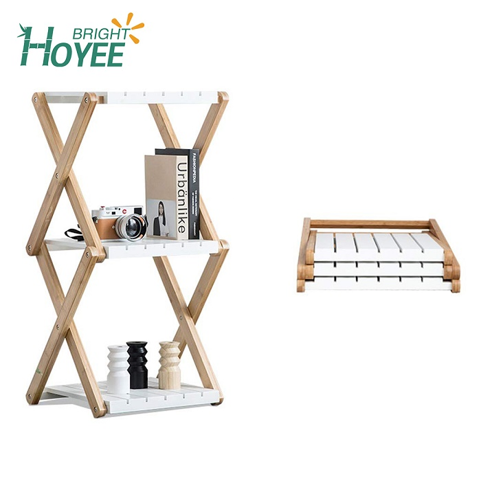 Bamboo Two Layer Shelf