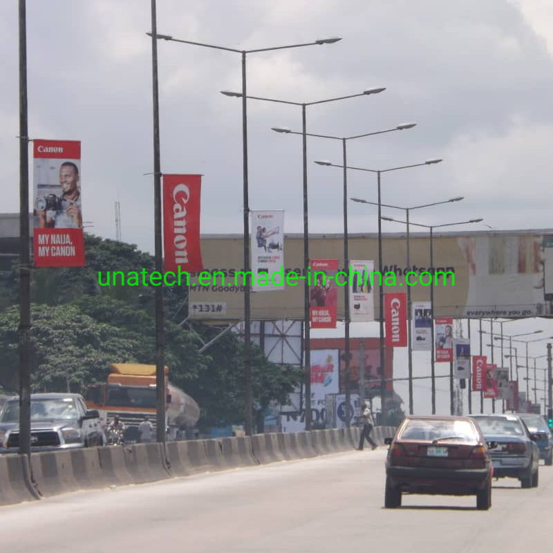 Street Light Pole Advertising Spring-Loaded Banner Sign Stand